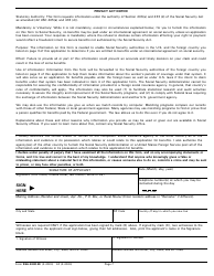 Form SSA-2490-BK Application for Benefits Under a U.S. International Social Security Agreement, Page 7