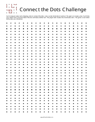 &quot;Connect the Dots Game Template&quot;