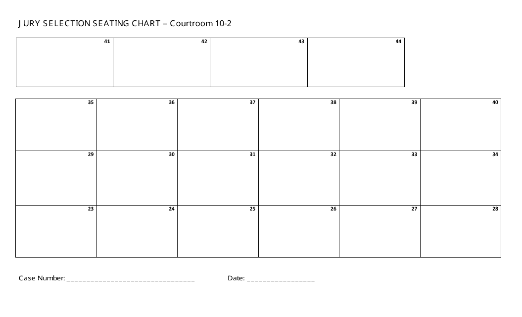 Printable Jury Selection Chart Template Printable Templates Free