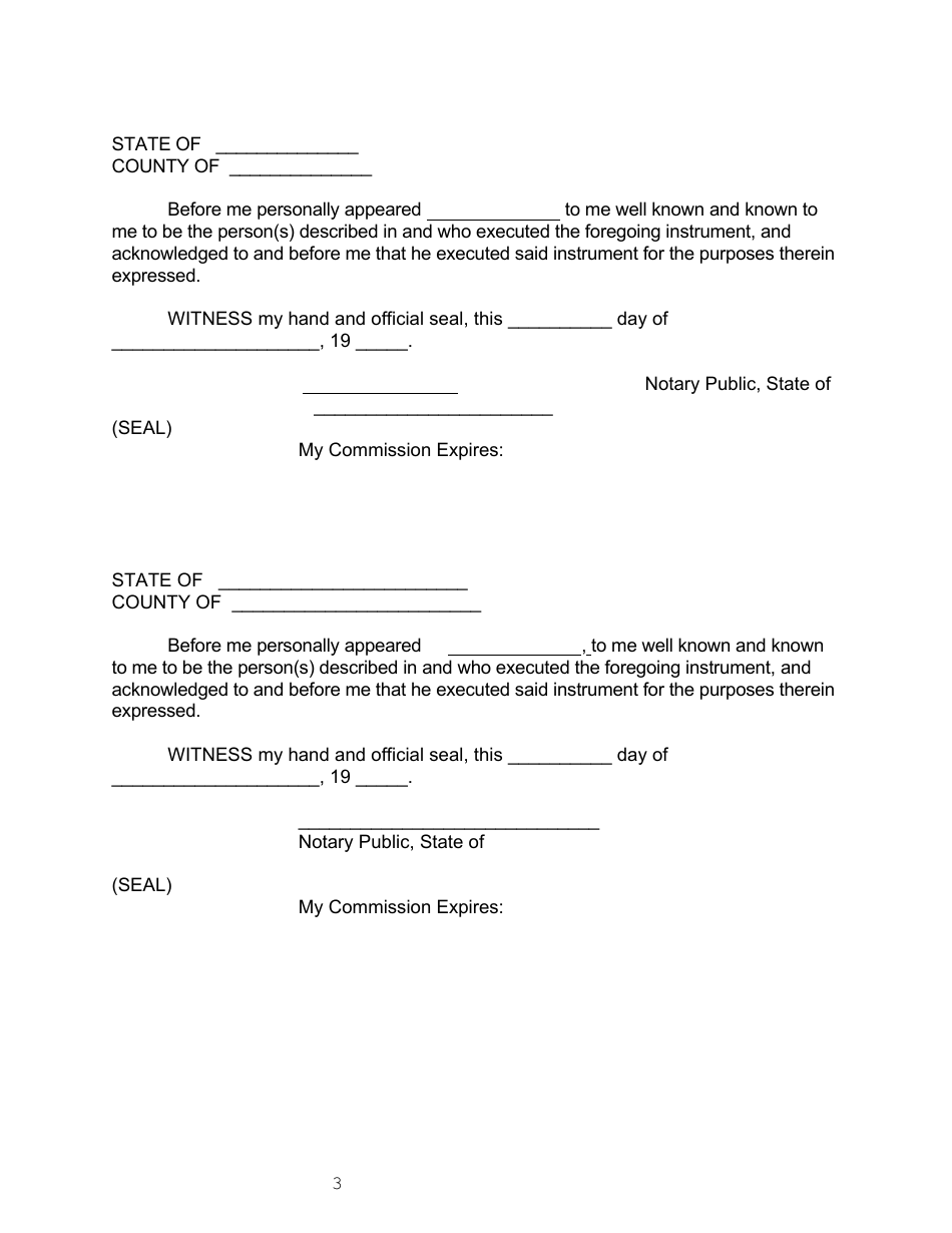 Option to Purchase Real Estate Agreement Template, Page 3