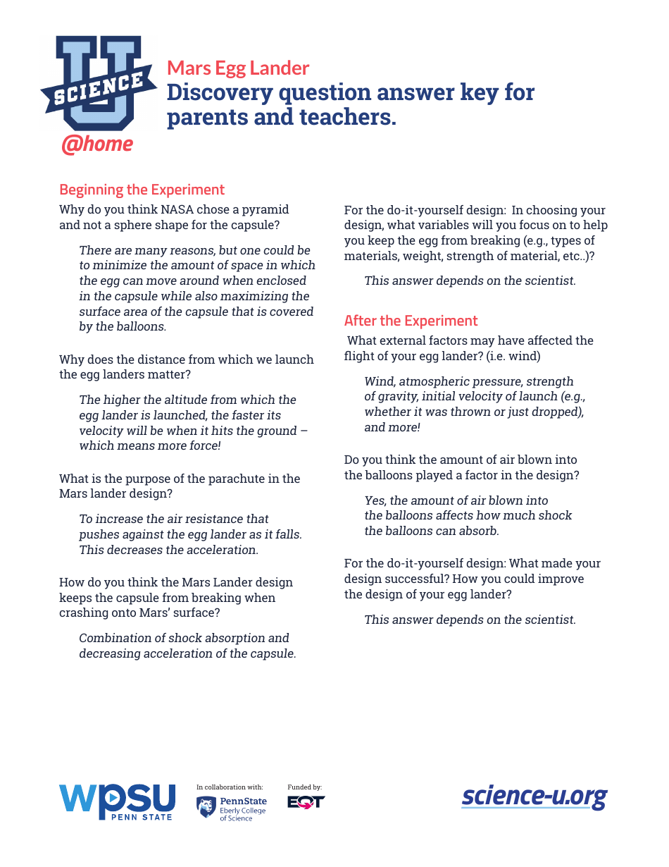 Paper NASA Egg Lander Capsule Template, Page 6
