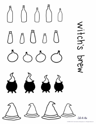 Witch&#039;s Brew Pitcher Pattern Templates, Page 3