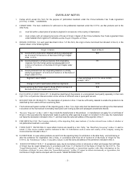 Annex 3 Certificate of Origin - China-Cambodia Free Trade Agreement - China, Page 2