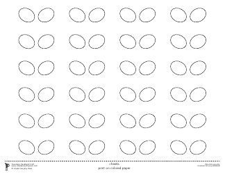 Triceratops Headband Craft Templates, Page 5