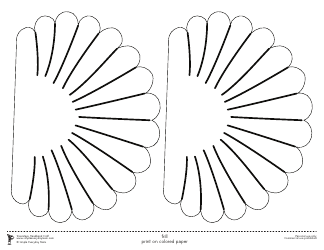 Triceratops Headband Craft Templates, Page 9