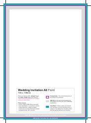 Document preview: Wedding Invitation Template