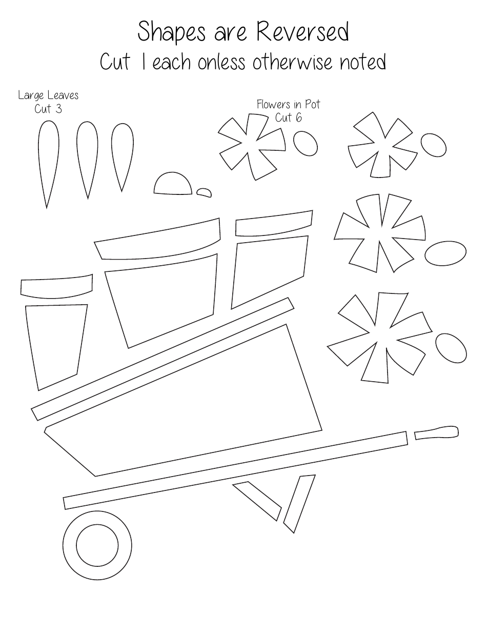 Grow Summer Mystery Applique Pattern Templates, Page 3