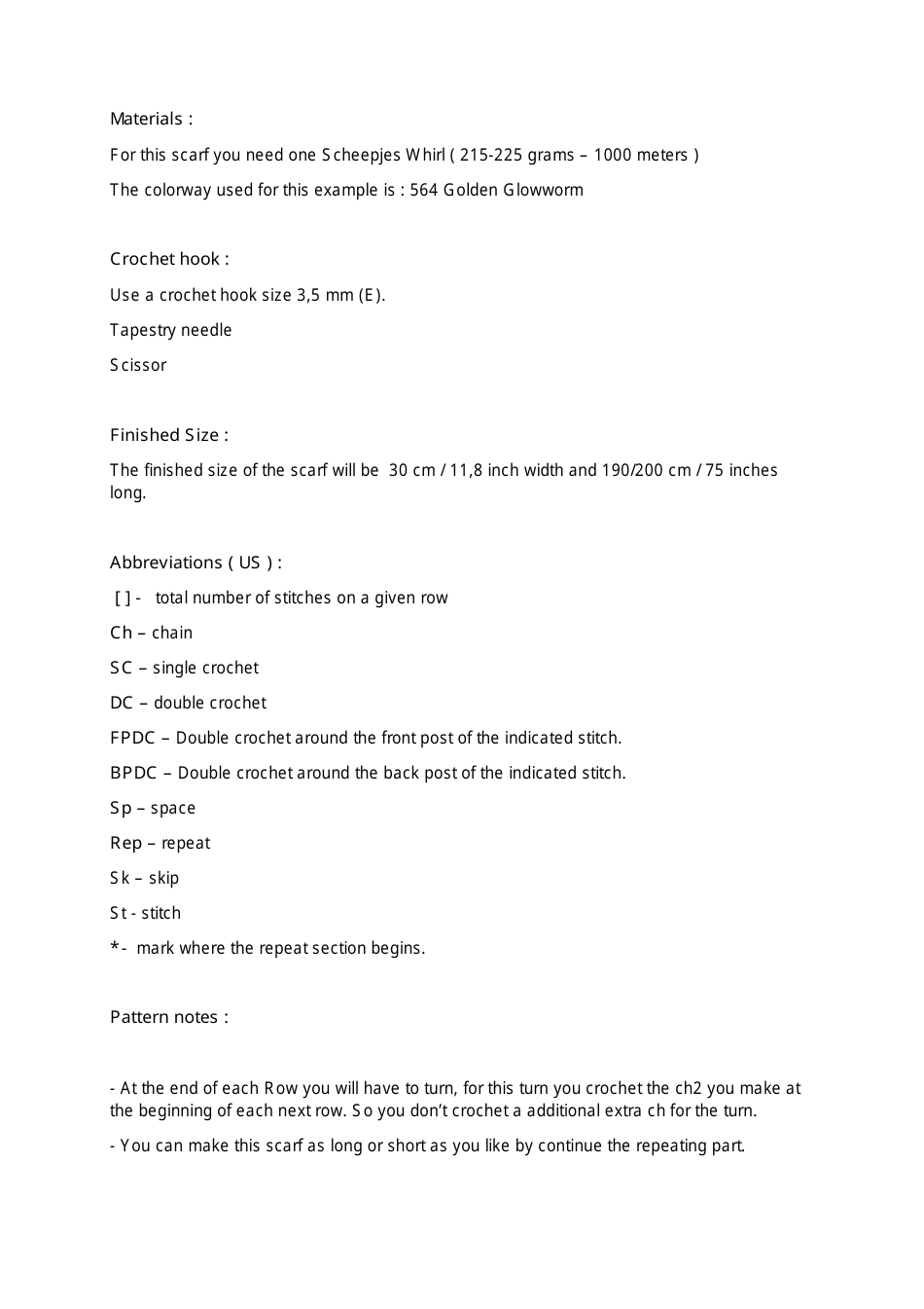 Dip Dye Piramid Shawl Crochet Pattern, Page 14