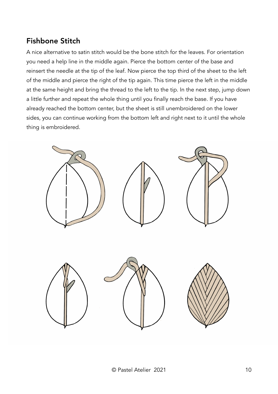 Spring Embroidery Pattern, Page 10