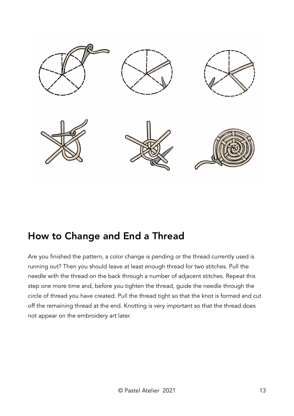 Spring Embroidery Pattern, Page 13