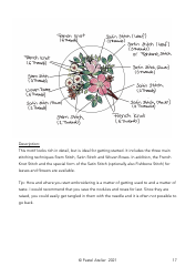 Spring Embroidery Pattern, Page 17