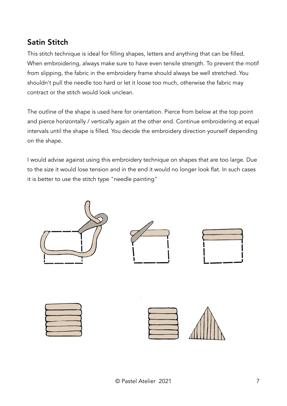 Spring Embroidery Pattern, Page 7