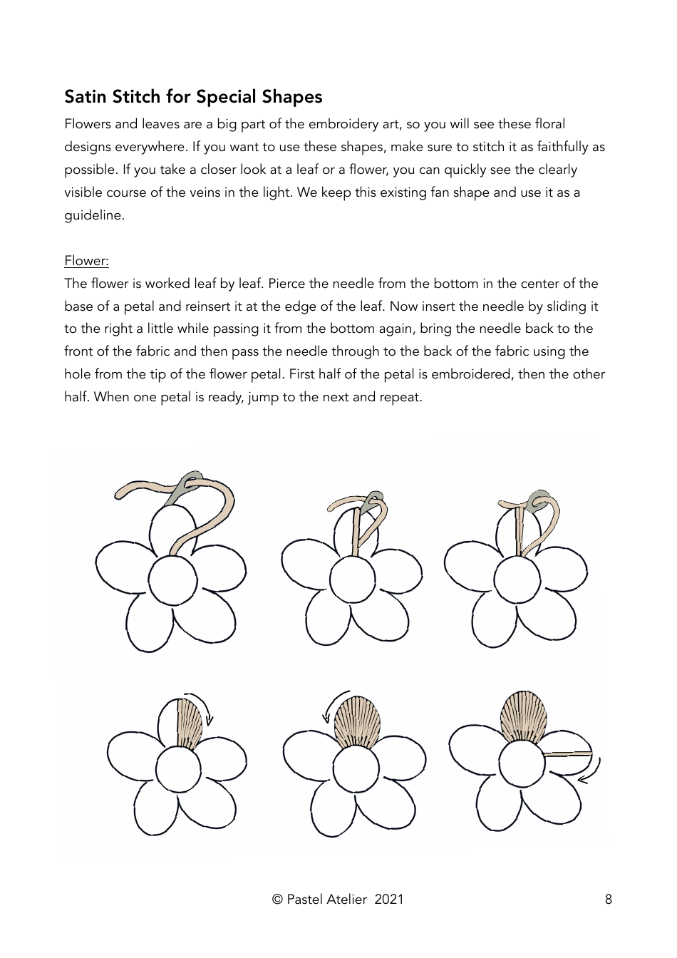 Spring Embroidery Pattern, Page 8