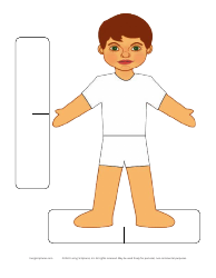 Boy and Girl Paper Doll Templates, Page 2