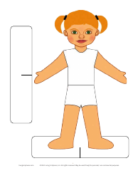 Boy and Girl Paper Doll Templates, Page 6