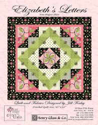 Elizabeth&#039;s Letters Quilt Pattern Templates