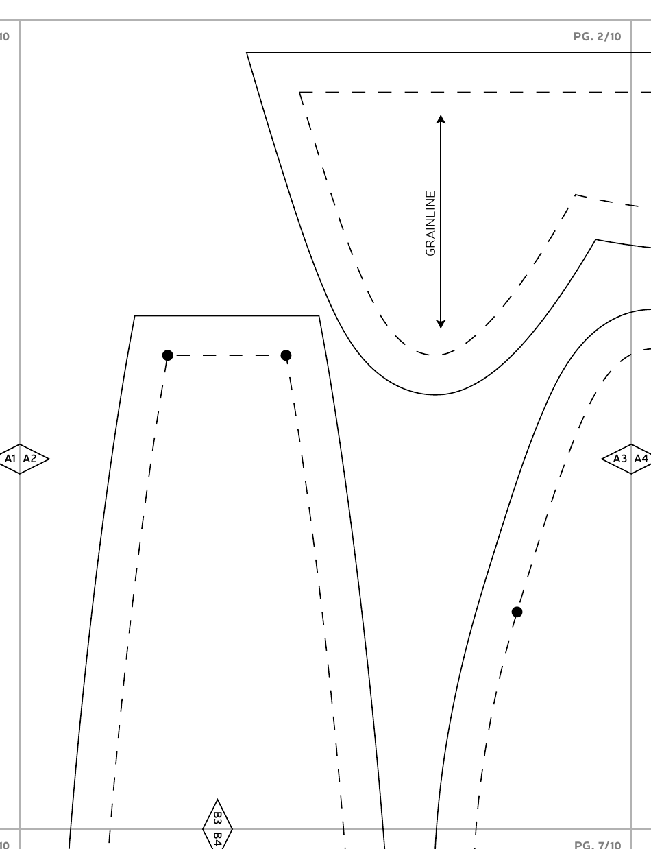 Kitty Purse Sewing Pattern Templates, Page 19