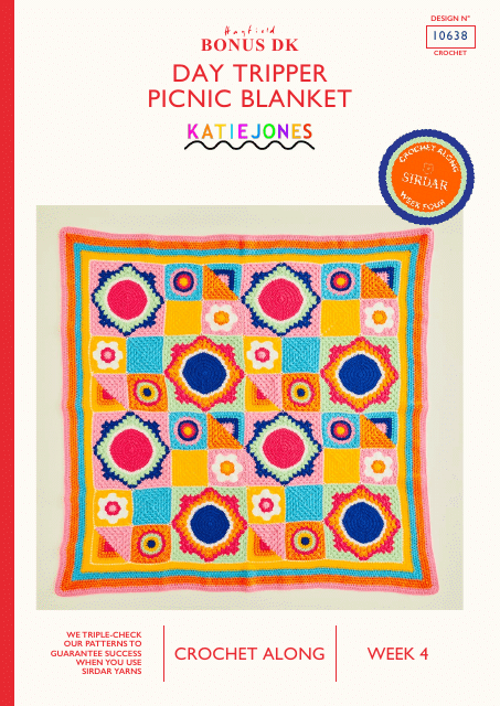 Picnic Blanket Crochet Pattern