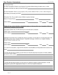 Family, Friend and Neighbor Emergency Plan Template - Draft - South Carolina, Page 4
