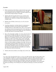 Montgolfier Hot Air Balloon Template, Page 2