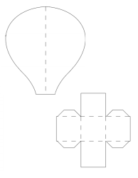 Hot Air Balloon Mobile Templates, Page 5