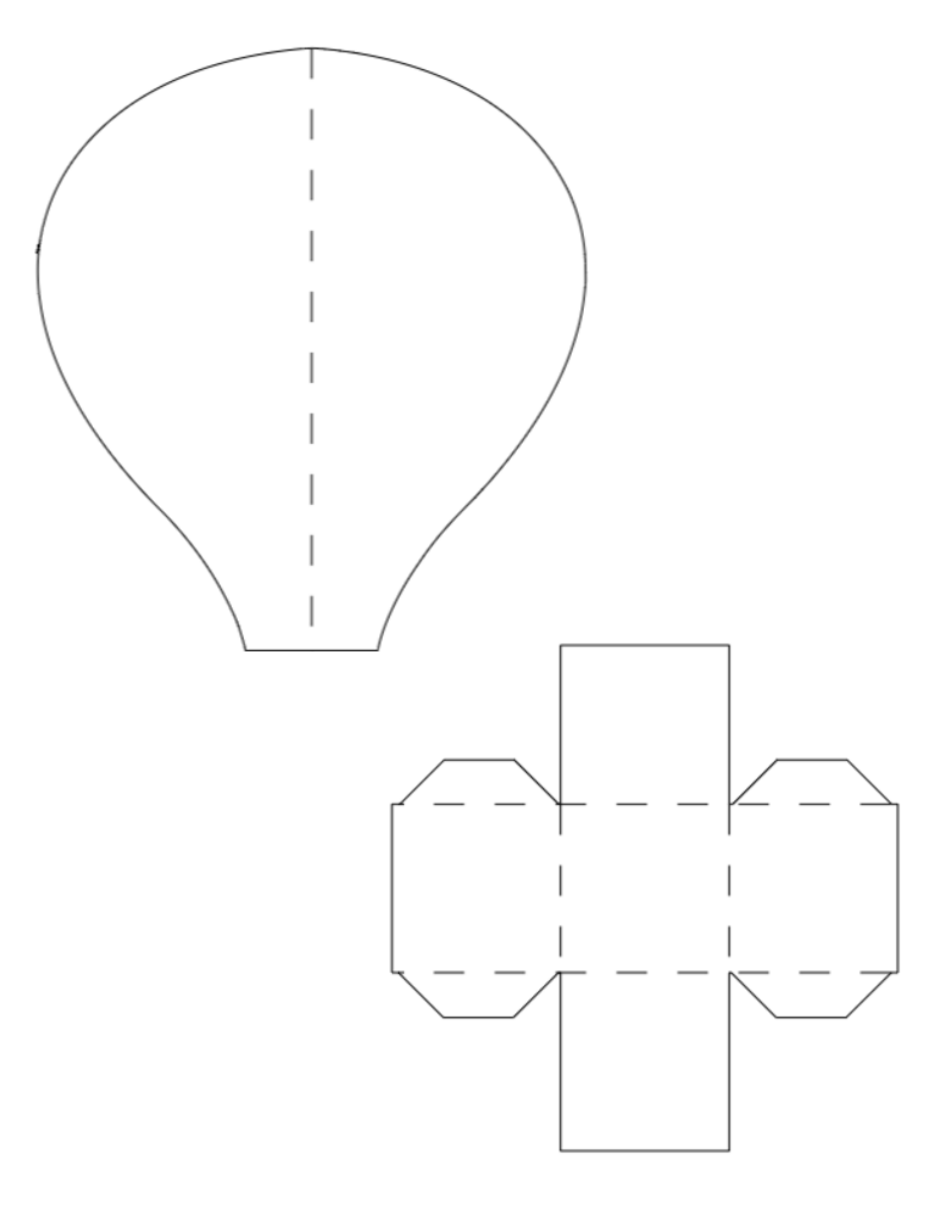 Hot Air Balloon Mobile Templates, Page 5