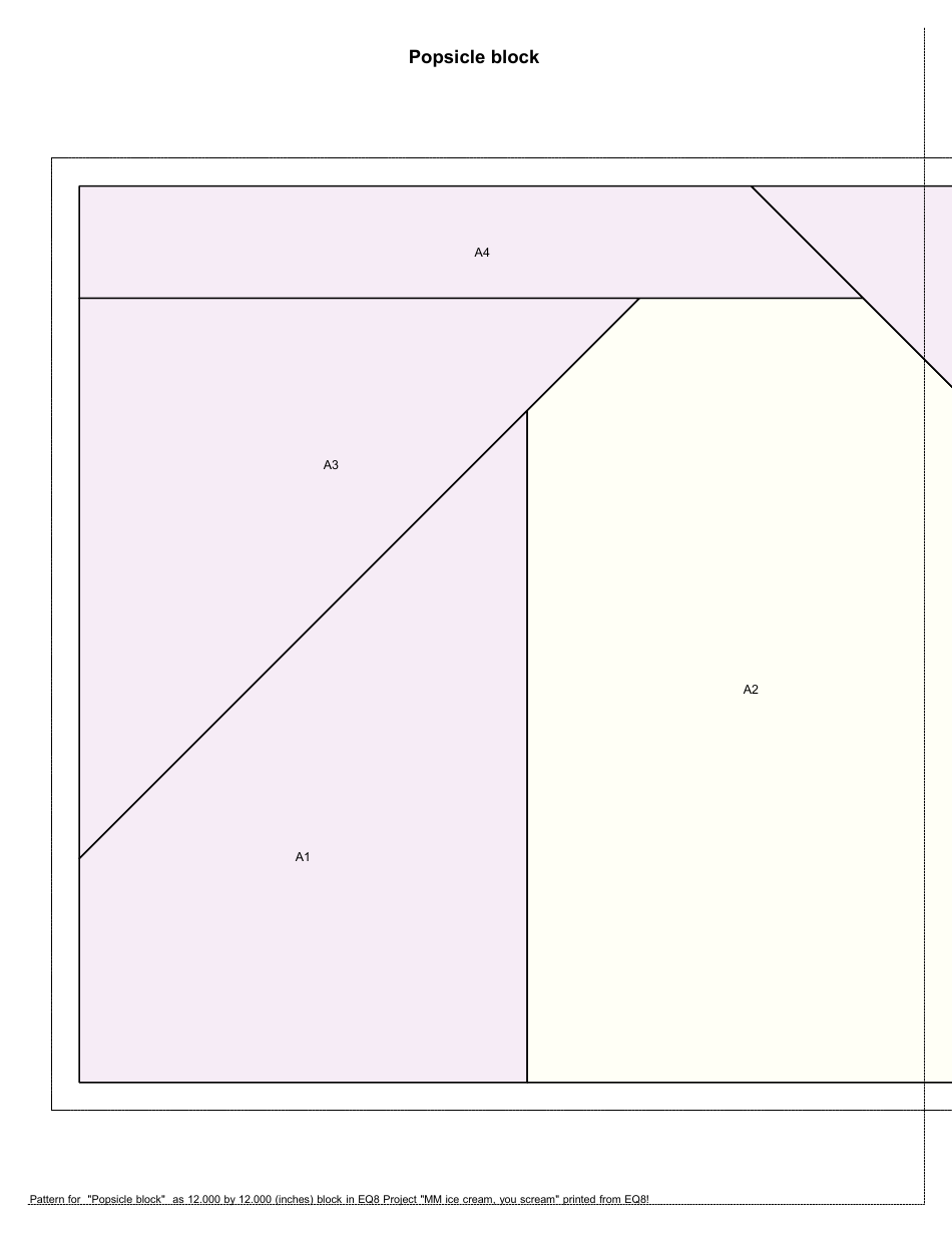 ICE Cream Quilt Pattern Templates, Page 13