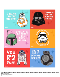 Star Wars Valentine Templates, Page 2