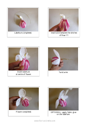 Orchid Cypripedium Crochet Pattern, Page 12