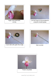 Orchid Cypripedium Crochet Pattern, Page 13