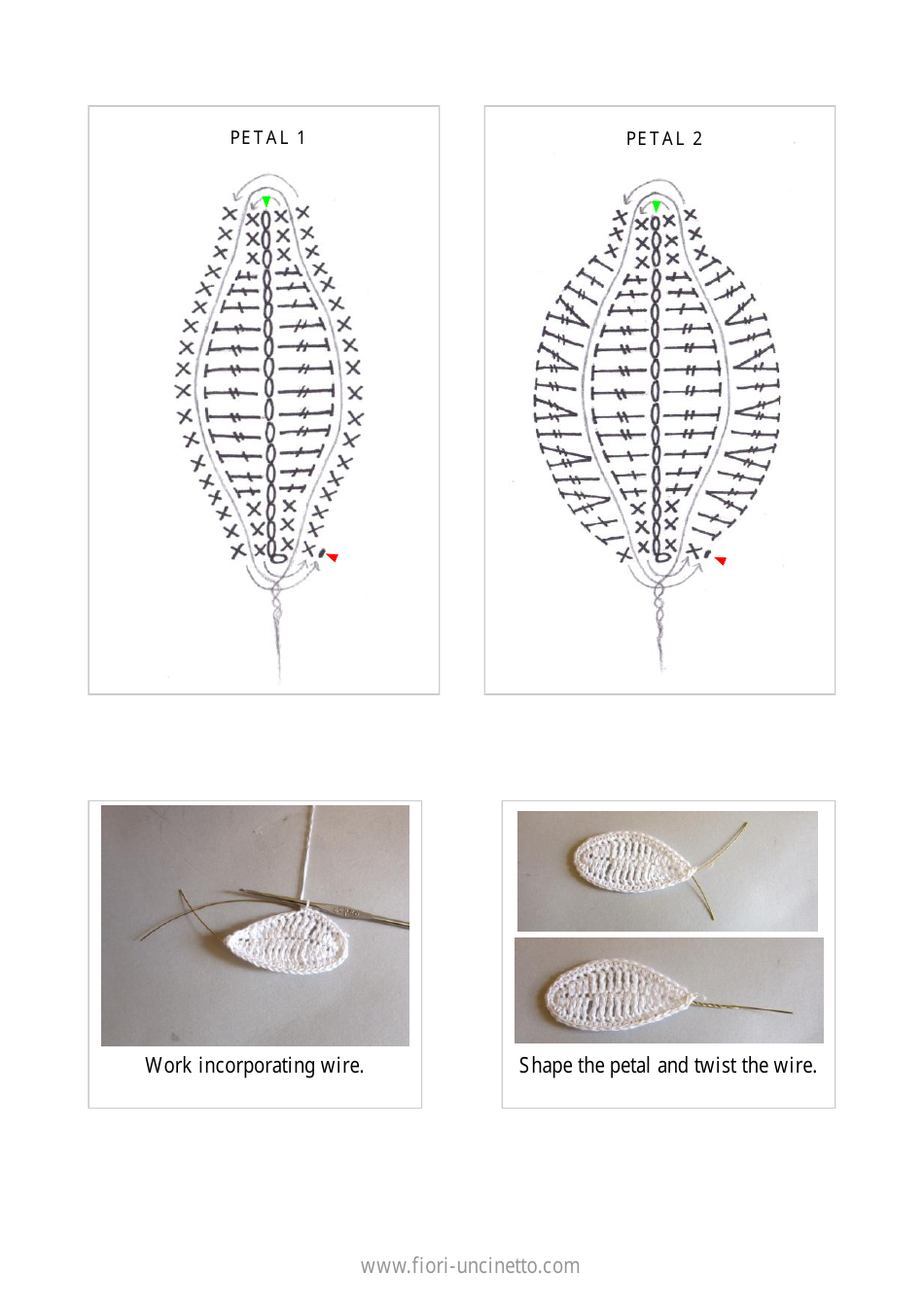 Orchid Cypripedium Crochet Pattern, Page 6