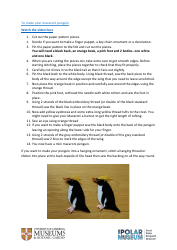 Macaroni Penguin Sewing Pattern Templates, Page 2