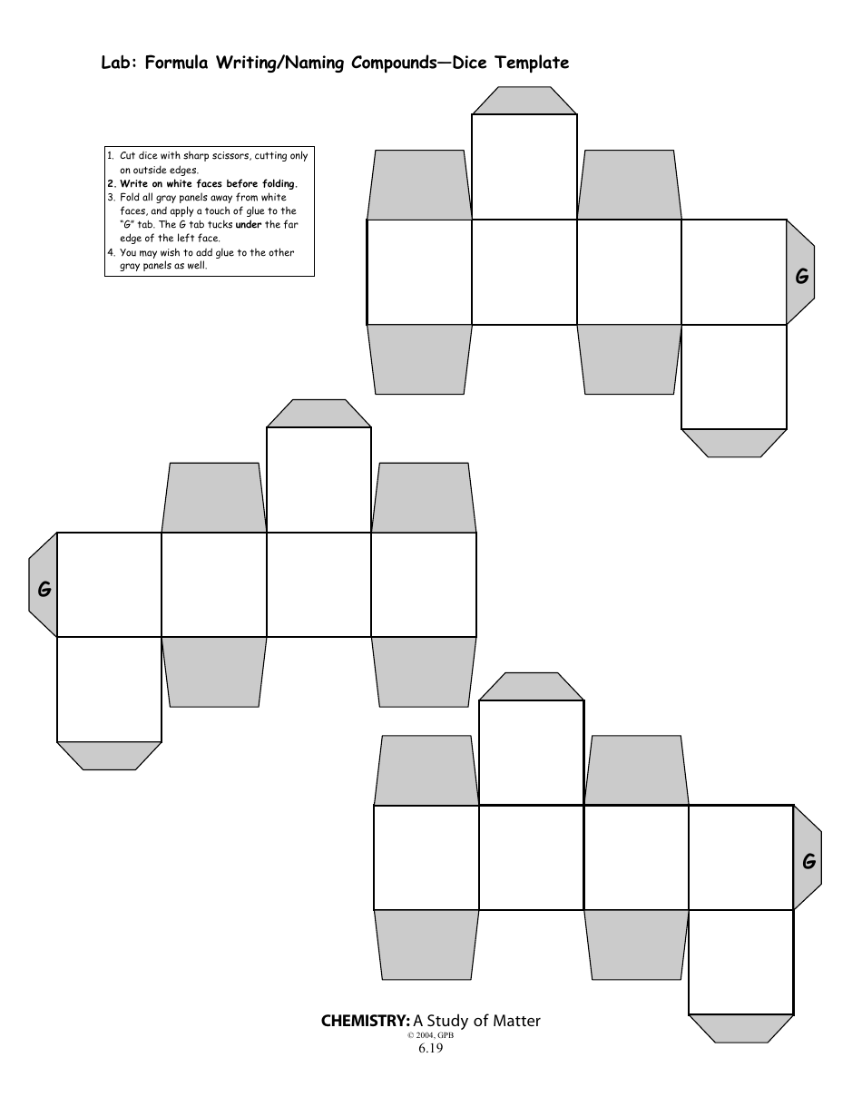 Dice Templates Download Printable PDF Templateroller Dice Templates Download Printable PDF Templateroller