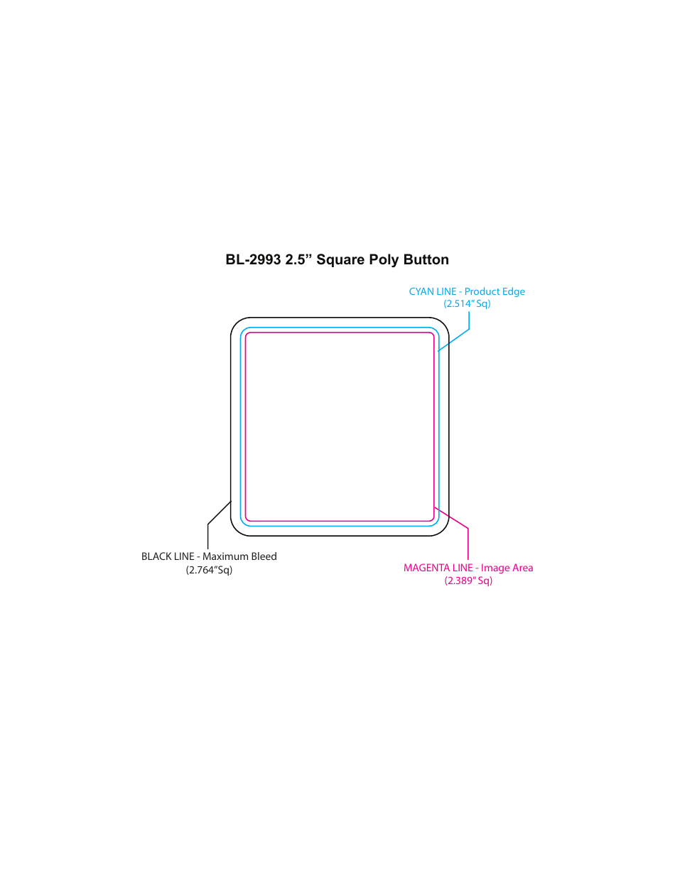 2.5 Square Poly Button Template, Page 1