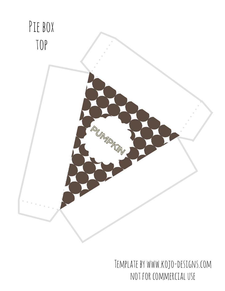 Pie Box Templates, Page 3