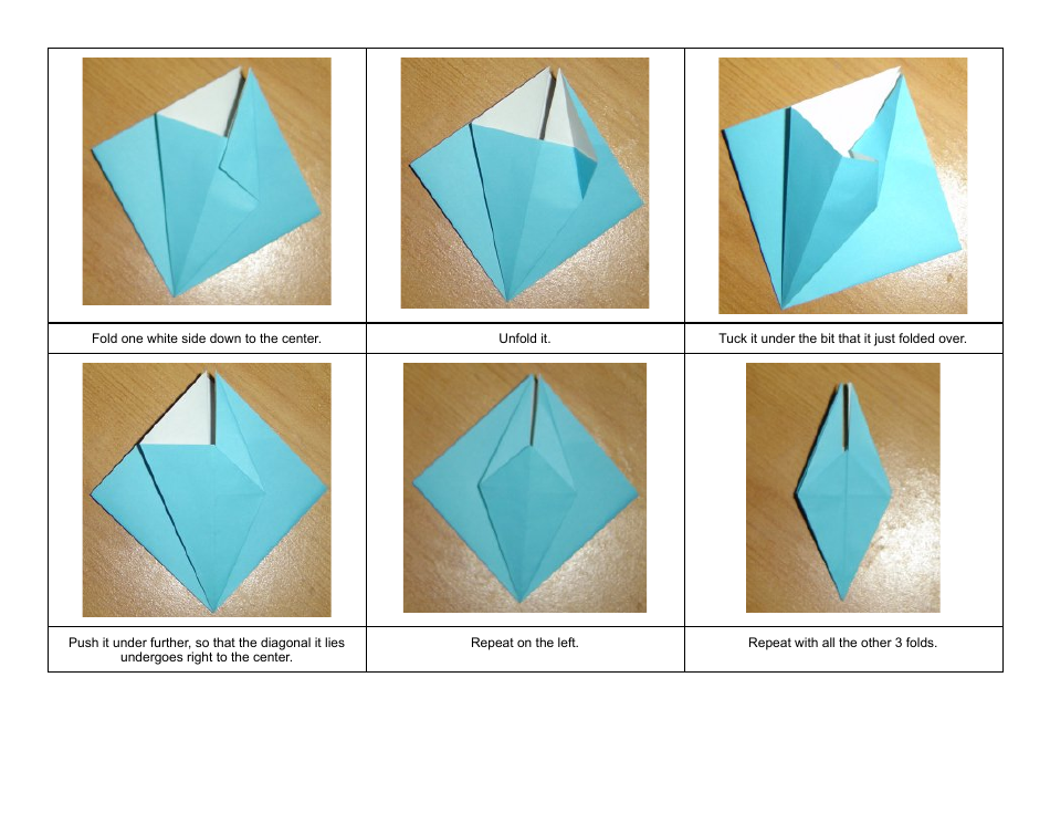 Origami X-Wing Fighter Guide, Page 3