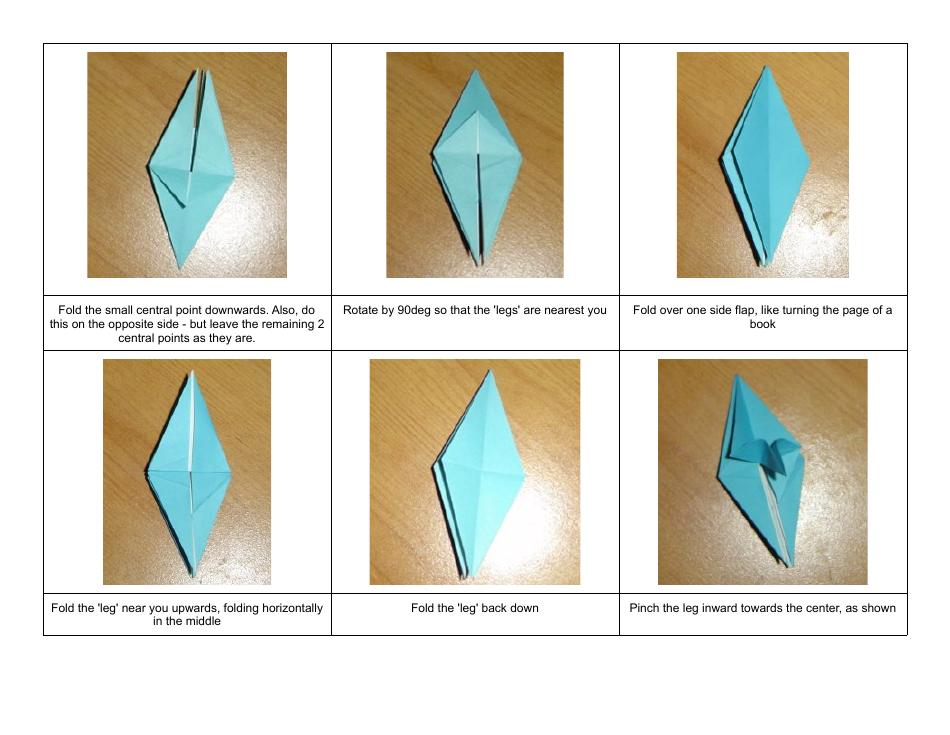 Origami X-Wing Fighter Guide, Page 4