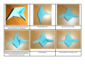 Origami X-Wing Fighter Guide, Page 5