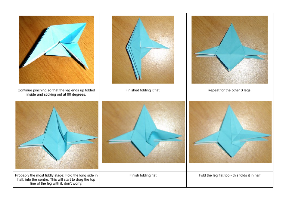 Origami X-Wing Fighter Guide, Page 5