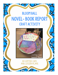 Bloom Ball Novel Book Report Template