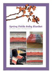 Spring Fields Baby Blanket Crochet Pattern