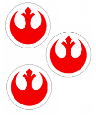 Document preview: Star Wars Rebels Party Banner Templates