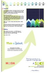 Make a Splash Quilt Pattern, Page 2
