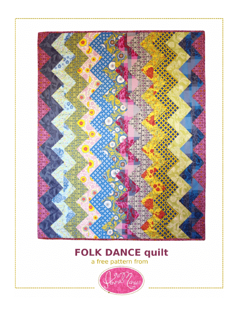 Folk Dance Quilt Pattern Templates