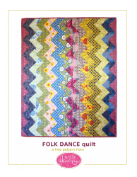 Folk Dance Quilt Pattern Templates