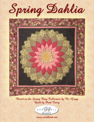 Spring Dahlia Quilt Pattern Templates