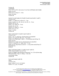 Field Study Afghan Knitting Pattern, Page 8