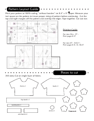 Dahlia Top Sewing Pattern Templates, Page 4