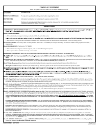 DA Form 5 Army Staffing Form, Page 3