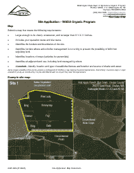 Form AGR-2264 Site Application - Wsda Organic Program - Washington, Page 6